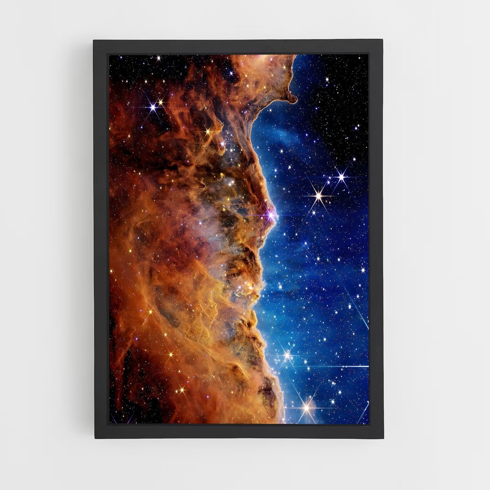 Poster Télescope James Webb Époustouflant – affiche Astronomie (vue 2)